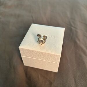 Pandora Silver Mickey Mouse Icon Charm